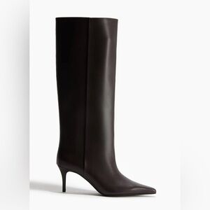 Dark Brown Knee High Boots
